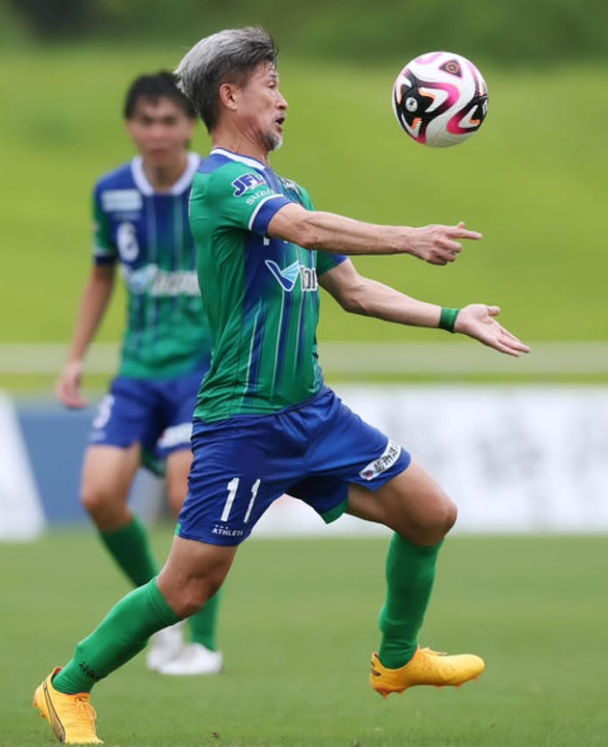 Will the gear fill his 60th birthday...Miura, 58, will not give up her commitment to active duty next year