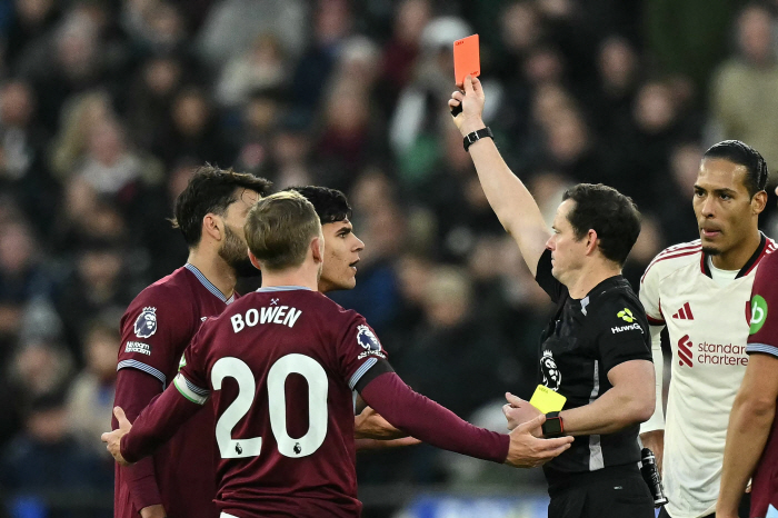 Worst exit! Investigate betting records raising suspicions of West Ham player's exit...I got angry. I got a red card and I'm calm