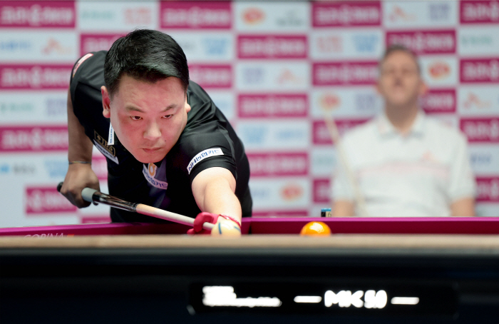 Cho Jae-ho, who returned from a calf injury, beat Lee Hee-jin in the PBA 128th round to advance to the round of 64