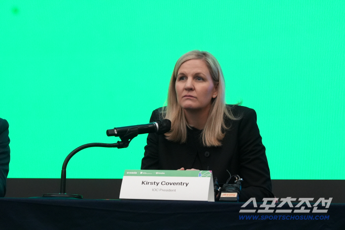 IOC President Coventry Visits Korea for the First Time, Confirms the Korean Government's Will to the Jeonju Olympics Questions, and Continues Close Relationship (Busan WADA General Assembly Site)
