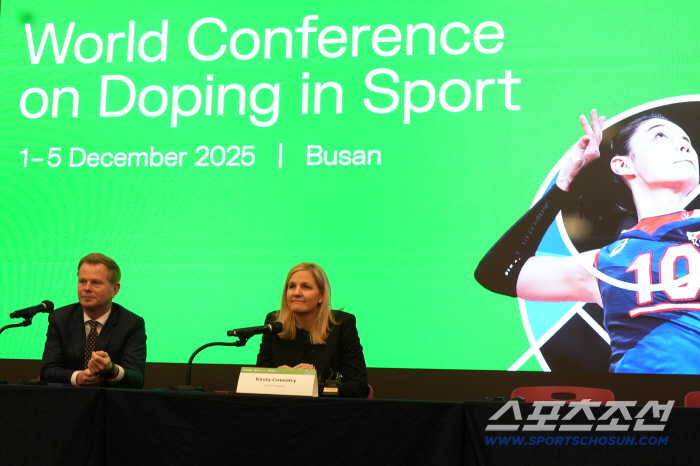 IOC President Coventry Visits Korea for the First Time, Confirms the Korean Government's Will to the Jeonju Olympics Questions, and Continues Close Relationship (Busan WADA General Assembly Site)