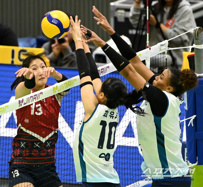 Four blocks with a 52% success rate. Hyundai Engineering & Construction's ace in Korea has risen to second place. I can only do what I can. 