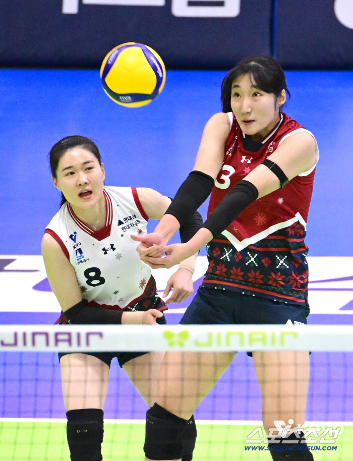 Four blocks with a 52% success rate. Hyundai Engineering & Construction's ace in Korea has risen to second place. I can only do what I can. 