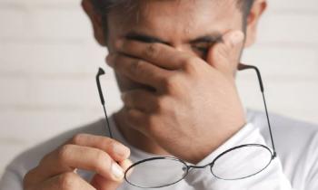 Permanent visual impairment due to game 30s eye stroke until dawn, what disease?