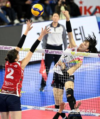  Jung Ho Young's spike, if you want to block it, block it!