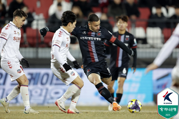 Captain Vasani's winning goal Bucheon FC's new history, goal post OUT 2 times Suwon FC 10 and winning its first promotion PO