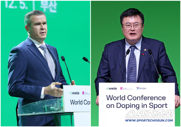 A new clean sports promise began in Busan. Vice Minister Kim Dae-hyun adopts the Busan Declaration at the WADA General Assembly, Fair Sports, and Cooperation's Best New Year's Anti-Doping 