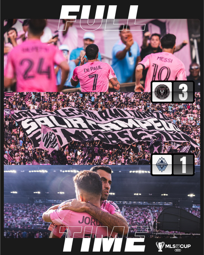 Heungmin, you won! Messi's Miami, Mueller's Vancouver 31 True Education...First ever MLS Cup victory 