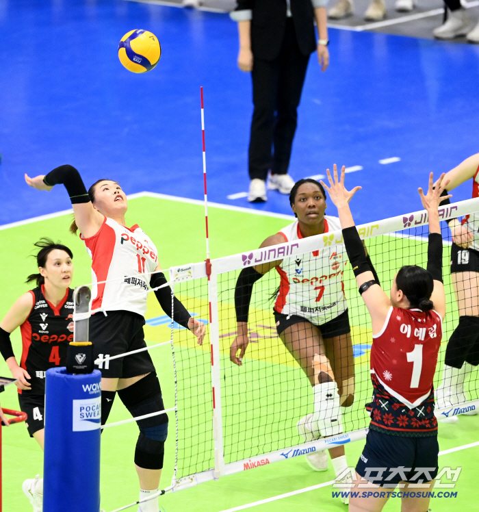 Last-place Nightmare Recreating! Pepper Savings, 5 consecutive losses! → Was it a mirage for the 2nd place in the beginning.. Hyundai Engineering & Construction's 3rd consecutive win is on the rise