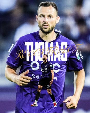  Better Season Next Year FC Anyang Extends Contract With Thomas, 'All-round Multiplayer'
