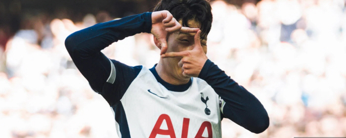 Son Heungmin's camera ceremony. a mural recreation. It's on display at Tottenham High Road