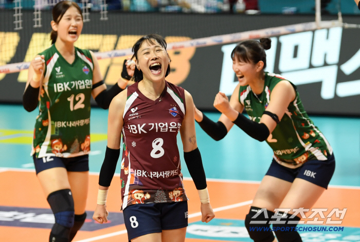  IBK Lim Myeong-ok Lee Ju-ah, 4 consecutive wins after 7 consecutive losses