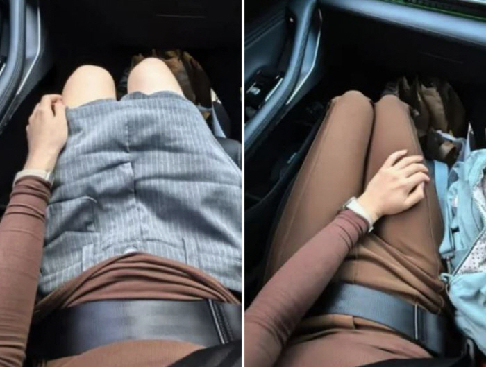 I was denied access to the police station because my skirt was short...Which country is it?